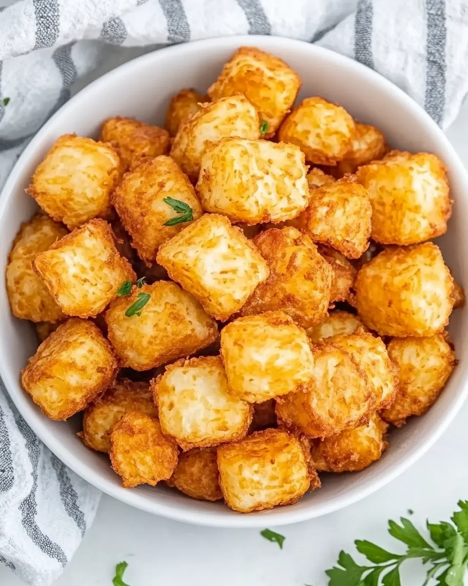 Homemade Air Fryer Tater Tots recipe photo