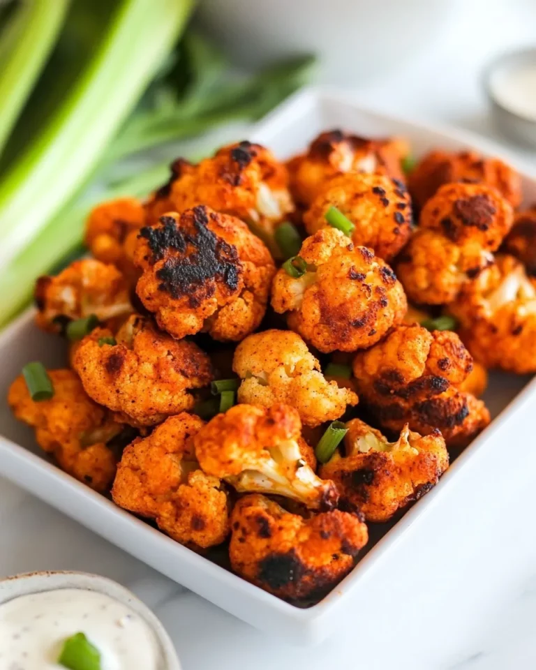 Homemade Buffalo Cauliflower Bites photo