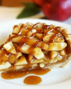 Homemade Caramel Apple Pie photo