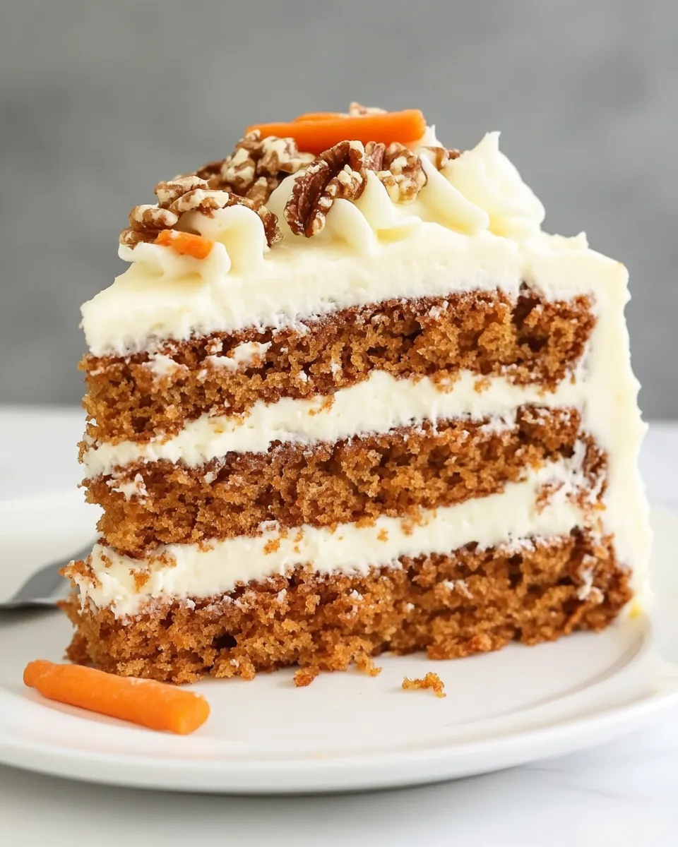 Classic Carrot Cake image