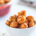 Homemade Cauliflower Bites in Honey Sriracha Sauce dish photo