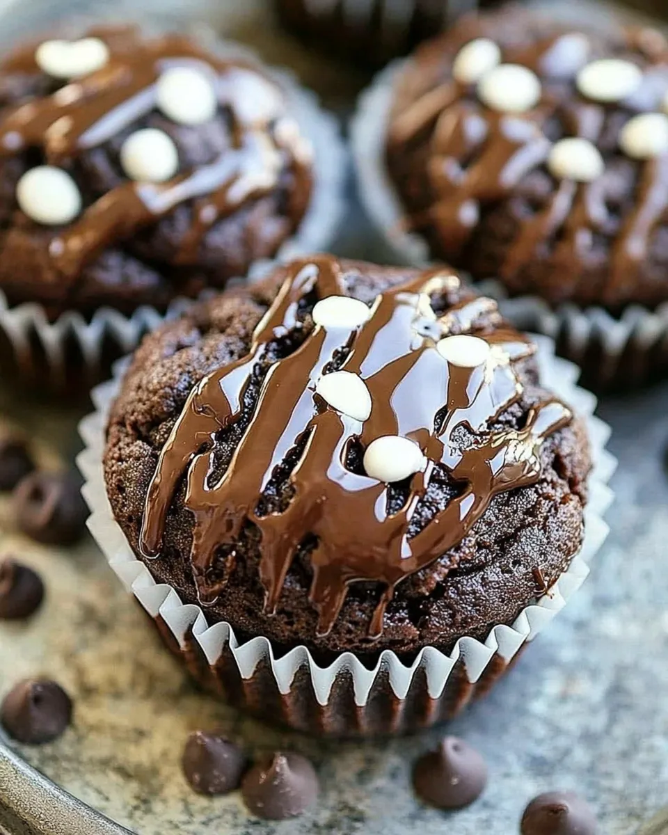 Classic Chocolate Banana Muffins image