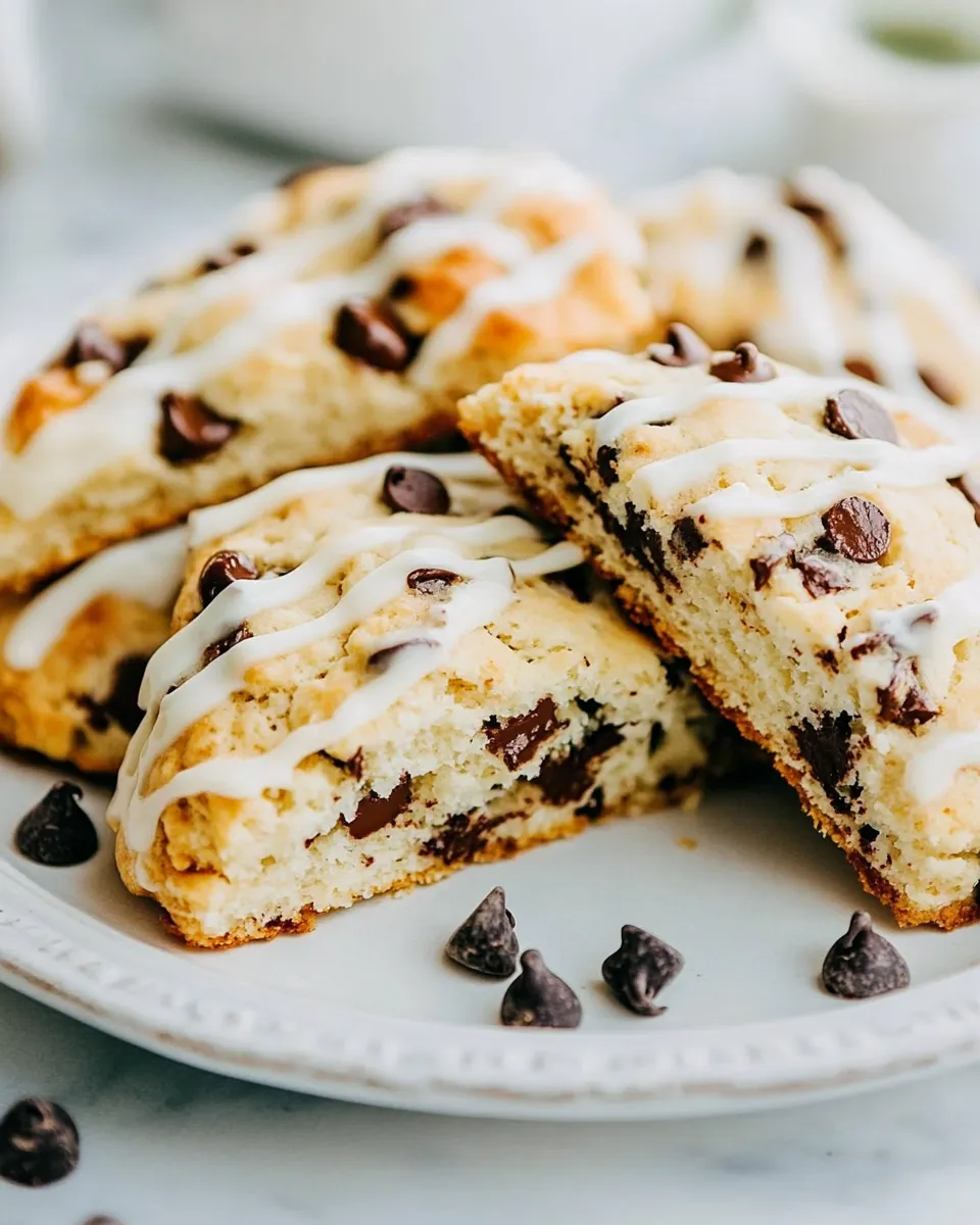 Classic Chocolate Chip Scones Recipe image
