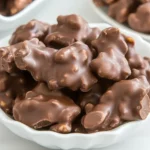 Homemade Chocolate Peanut Clusters recipe photo