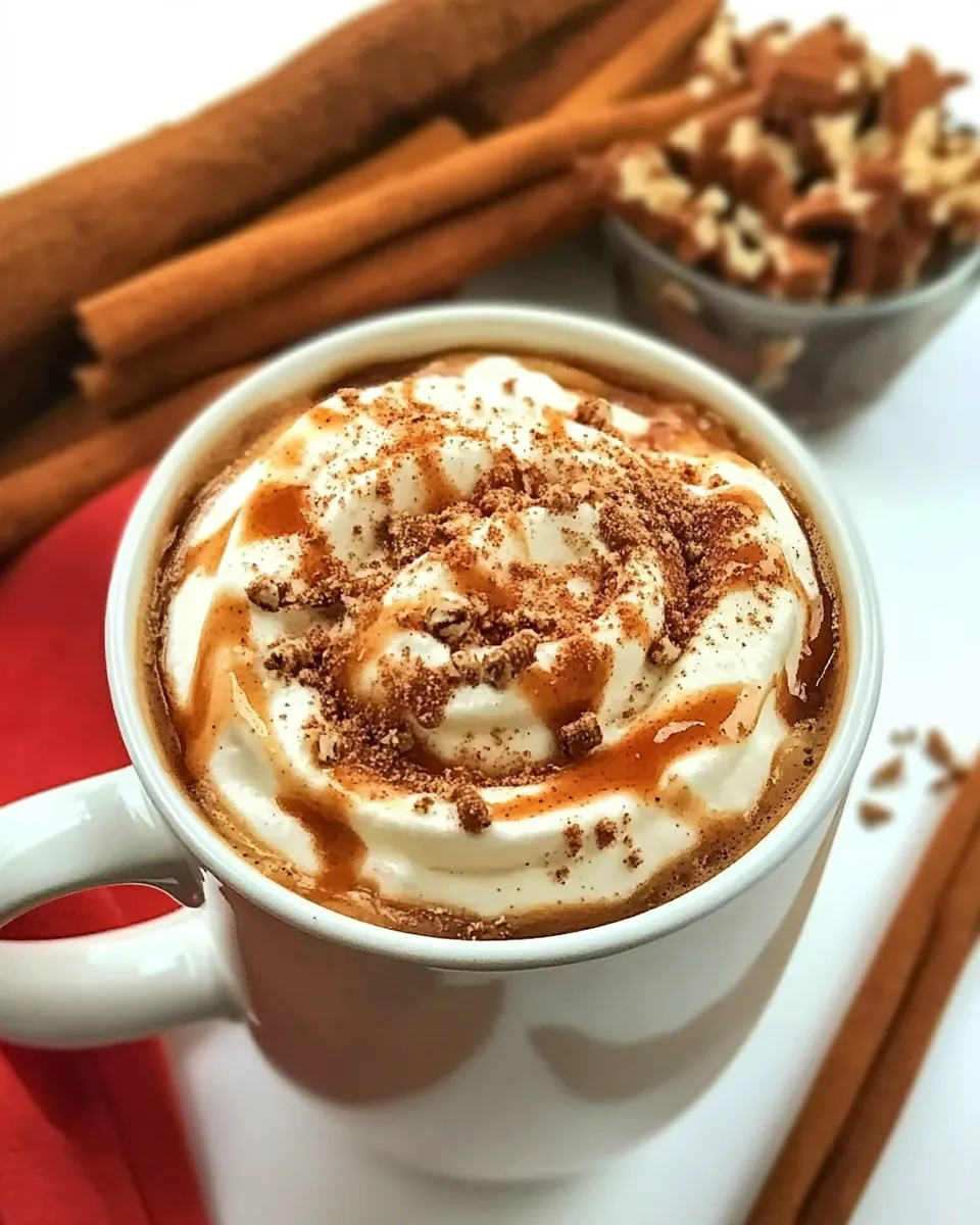 Easy Cinnamon Roll Latte recipe photo