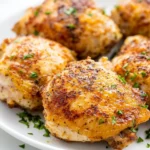 Homemade Crispy Air Fryer Chicken Thighs recipe photo