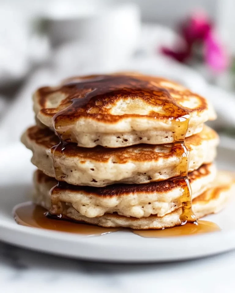 Homemade Delicious Cottage Cheese Pancakes photo