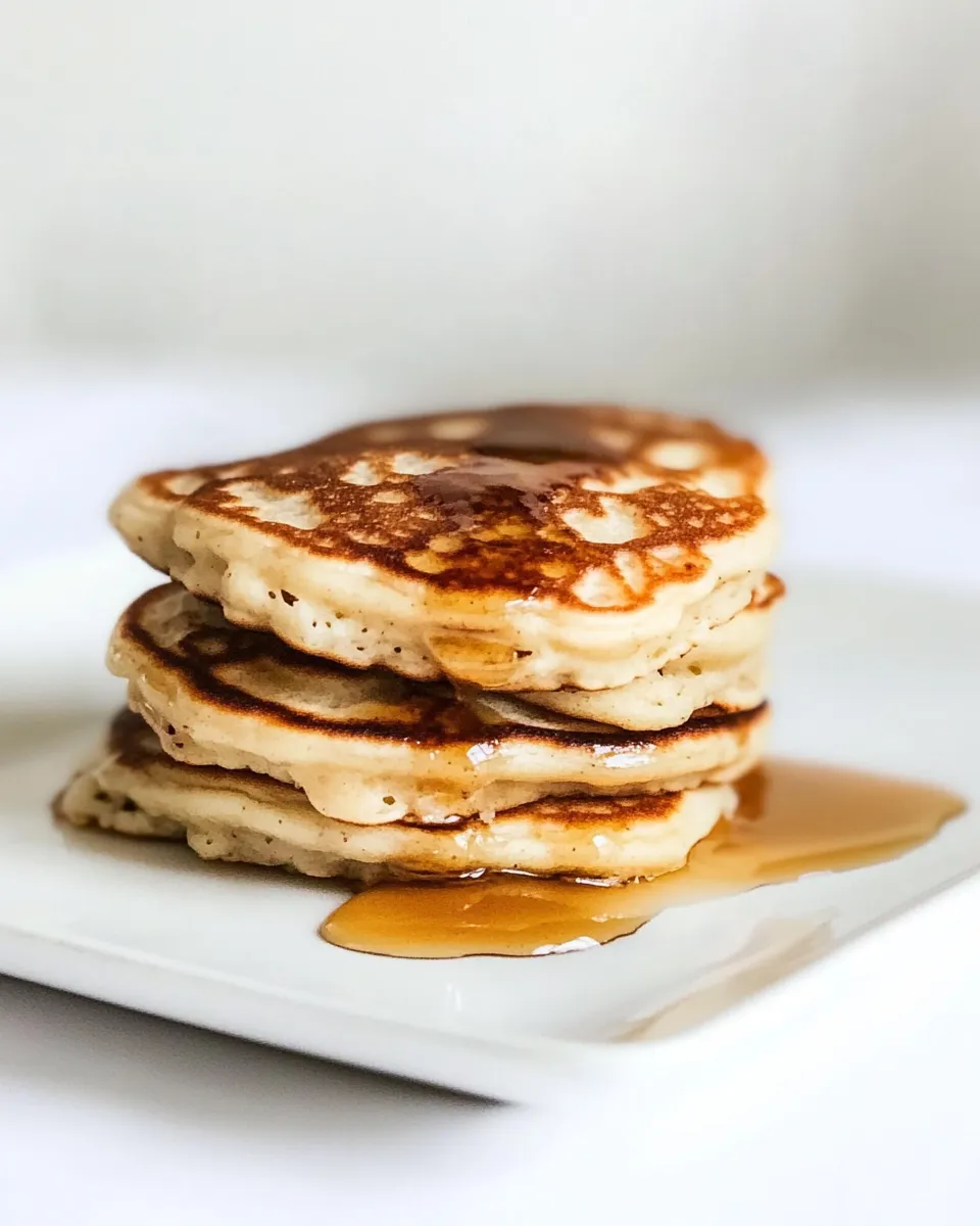 Classic Delicious Cottage Cheese Pancakes image