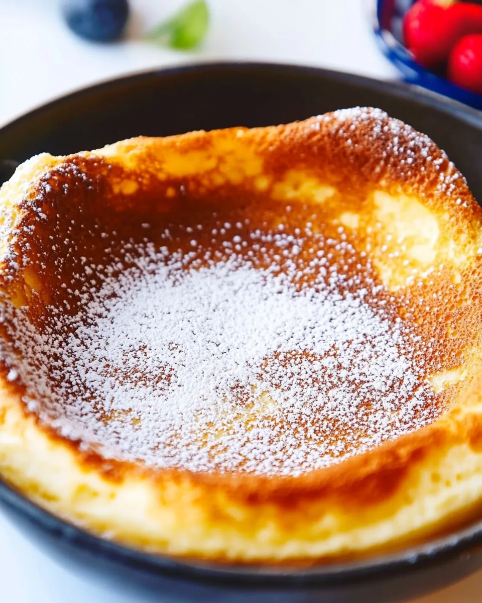 Homemade Dutch Baby Pancake photo