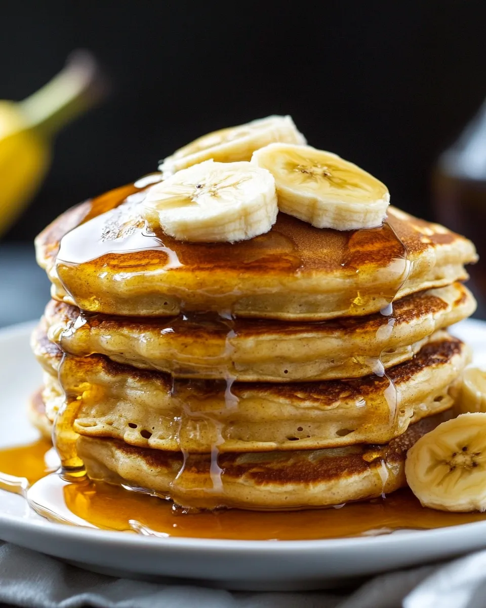 Classic Easy Banana Pancakes image