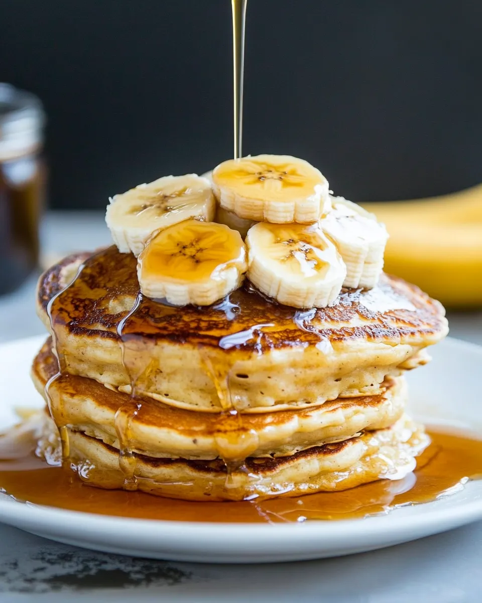 Delicious Easy Banana Pancakes recipe photo