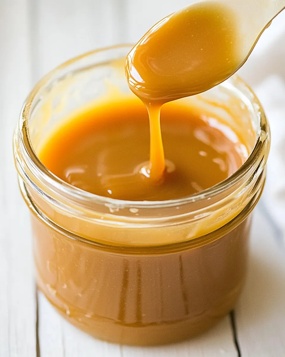 Classic Easy Caramel Sauce Recipe image