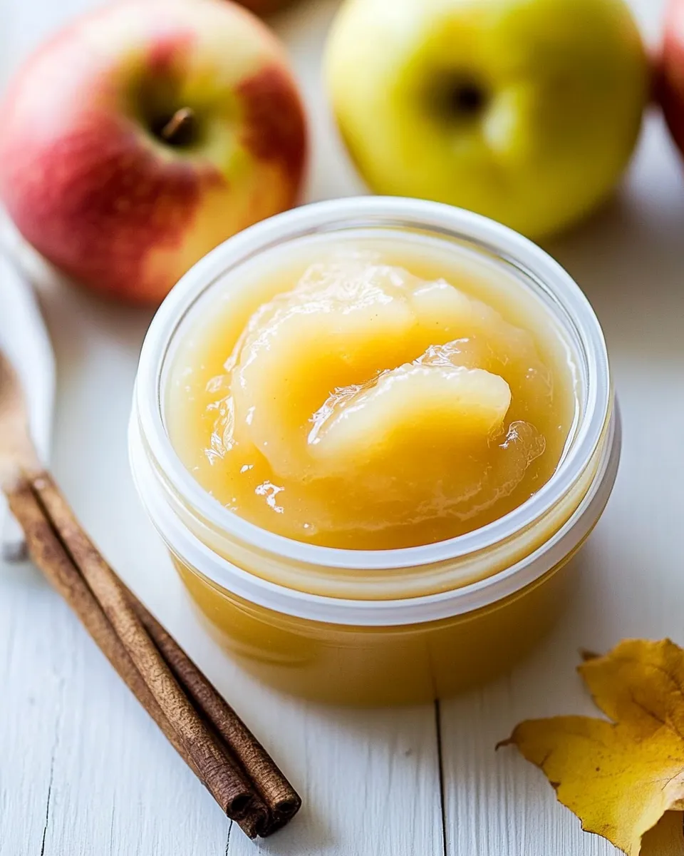 Delicious Easy Homemade Applesauce Recipe recipe photo