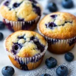 Delicious Easy Homemade Blueberry Muffins photo