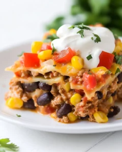 Homemade Easy Mexican Lasagna photo
