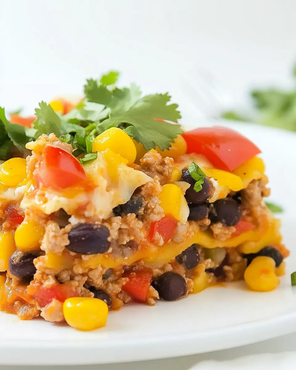 Delicious Easy Mexican Lasagna recipe photo
