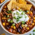 Homemade Easy Taco Soup Recipe photo