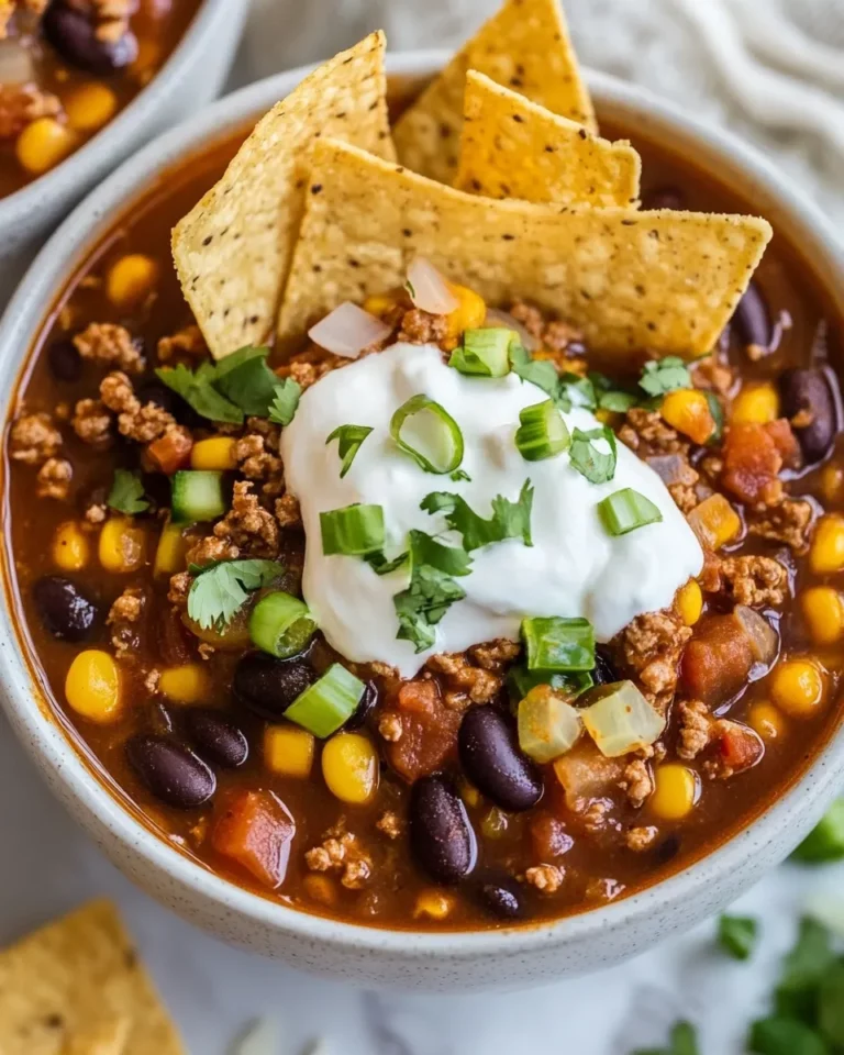 Homemade Easy Taco Soup Recipe photo