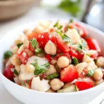 Homemade Ensalada de Bacalao (Chickpea and Bacalao Salad) recipe photo