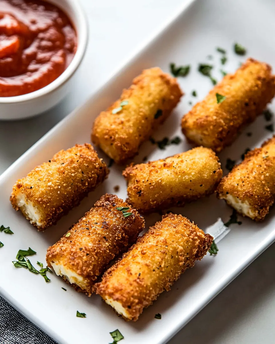 Classic Fried Mozzarella Sticks image