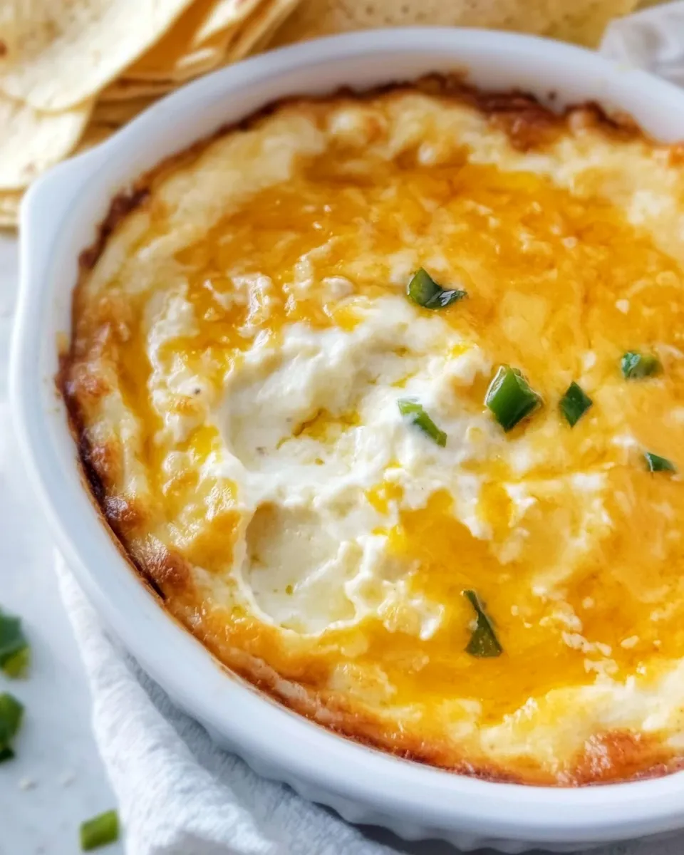 Easy Green Chile Dip recipe image