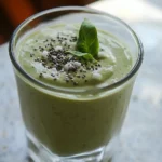 Homemade Green Superfood Smoothie recipe photo