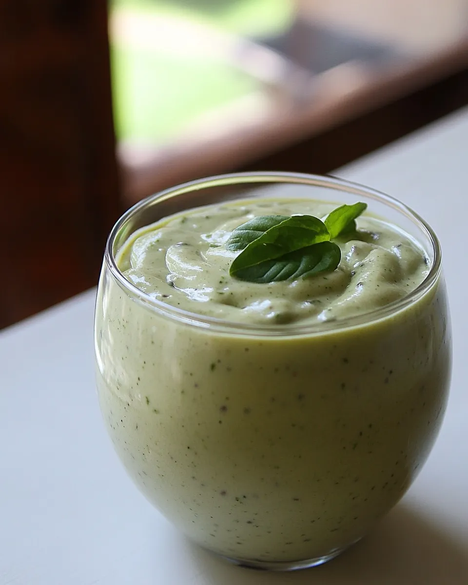 Classic Green Superfood Smoothie dish photo
