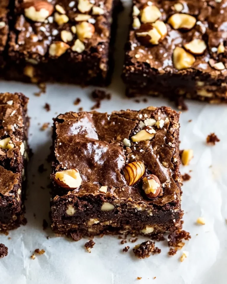 Homemade Hazelnut Buckwheat Brownies photo