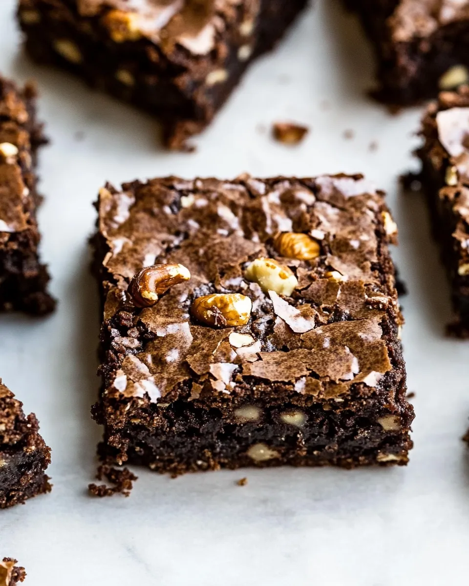 Classic Hazelnut Buckwheat Brownies image