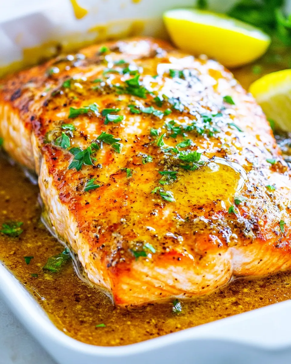 Classic Honey Dijon Salmon dish photo