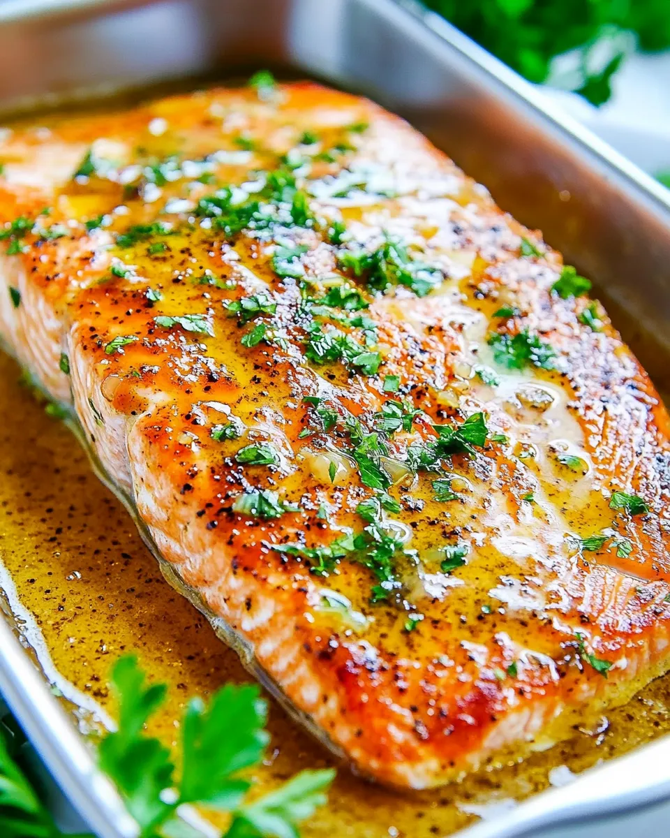 Delicious Honey Dijon Salmon plate image