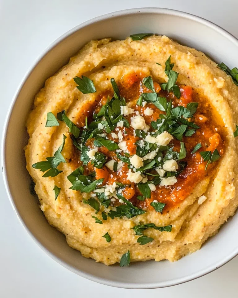 Homemade Millet Polenta with Romesco photo