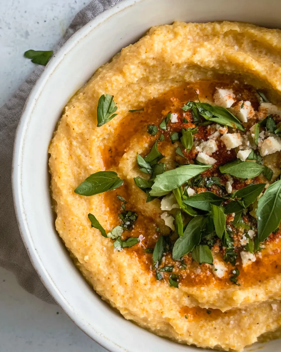 Classic Millet Polenta with Romesco image
