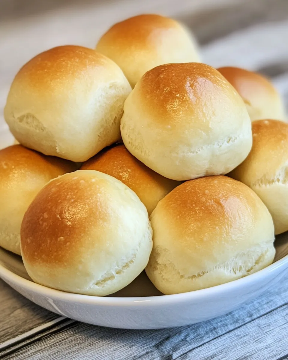 Homemade Mini Milk Bread Rolls photo