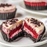 Homemade Mini Red Velvet Cheesecakes photo