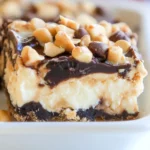 Homemade Peanut Butter Cheesecake Bars photo