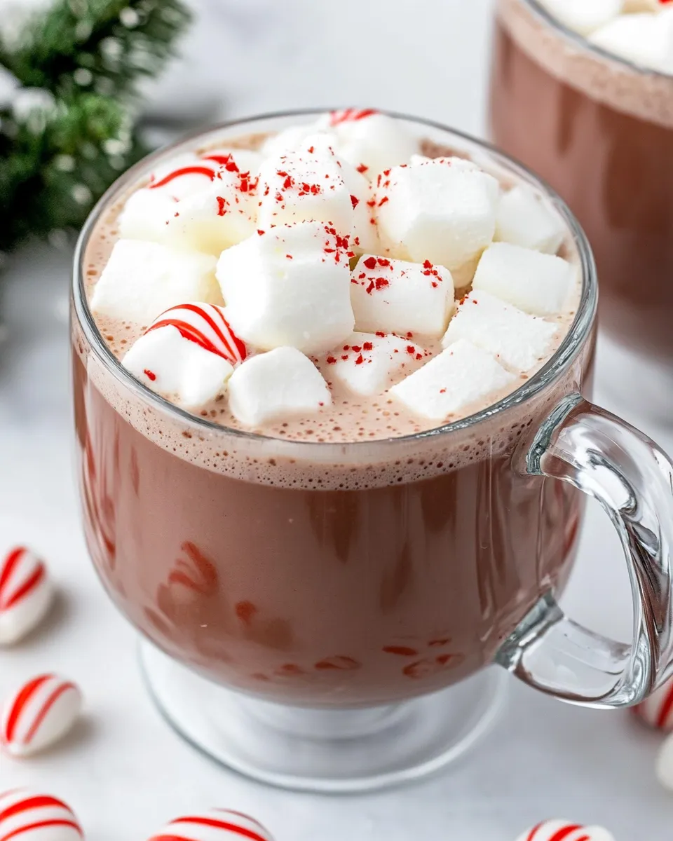 Easy Peppermint Hot Chocolate photo
