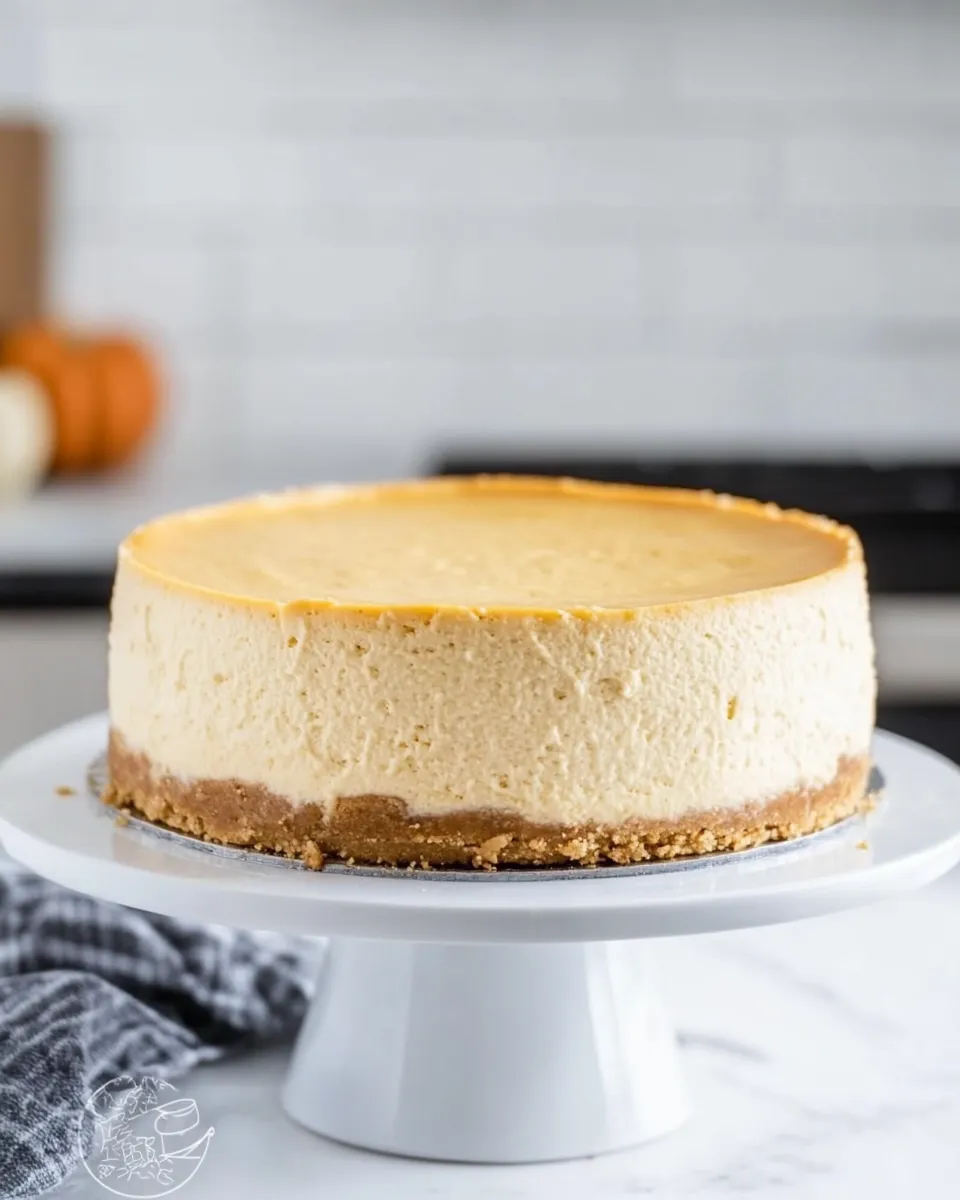 Easy Perfectly Perfect Pumpkin Cheesecake recipe photo