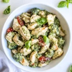 Homemade Pesto Chicken and Broccoli (Paleo, Keto) dish photo