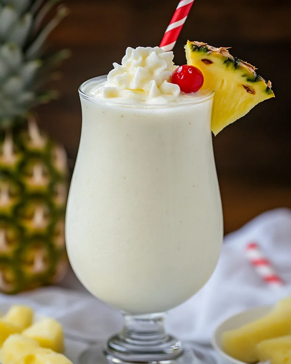 Classic Pina Colada Smoothie dish photo