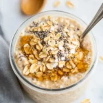 Homemade Protein Overnight Oats photo