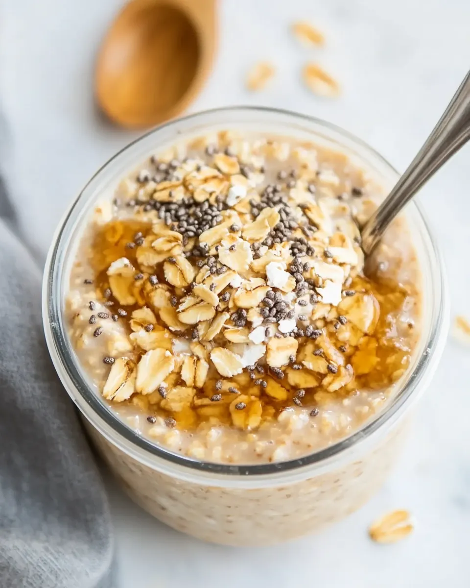 Homemade Protein Overnight Oats photo