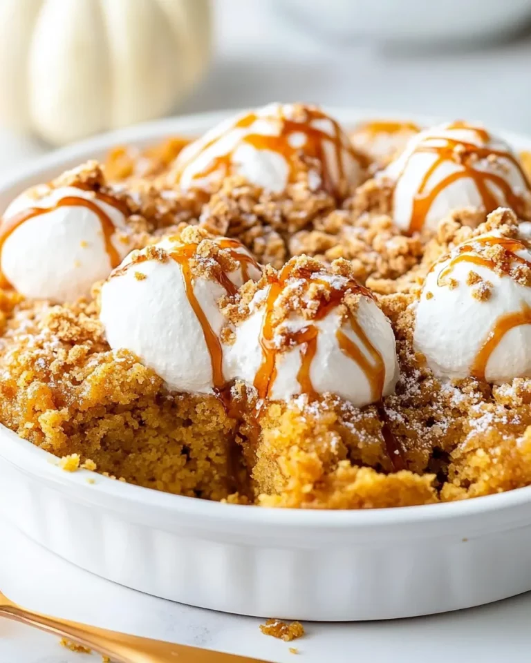 Homemade Pumpkin Dump Cake photo
