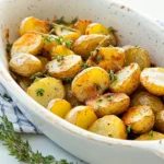 Homemade Quick Roasted Potatoes - Ready in 20 minutes! photo