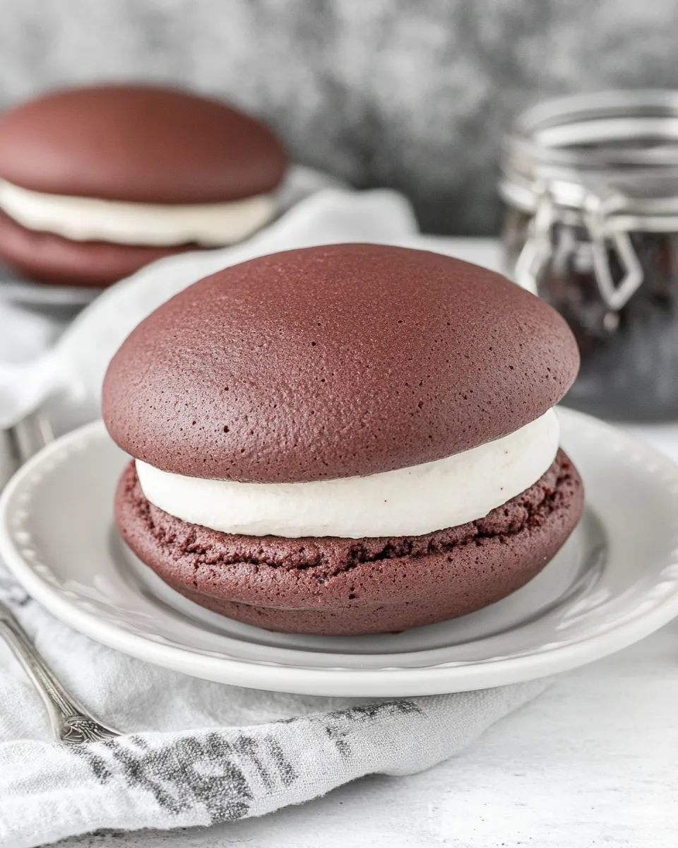 Easy Red Velvet Whoopie Pies recipe photo