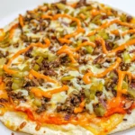 Homemade Taco Villa Things (Mexican Pizza) recipe photo