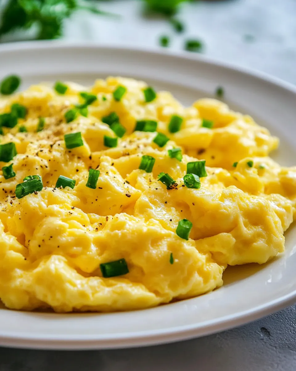 Homemade The BEST Scrambled Eggs! recipe photo