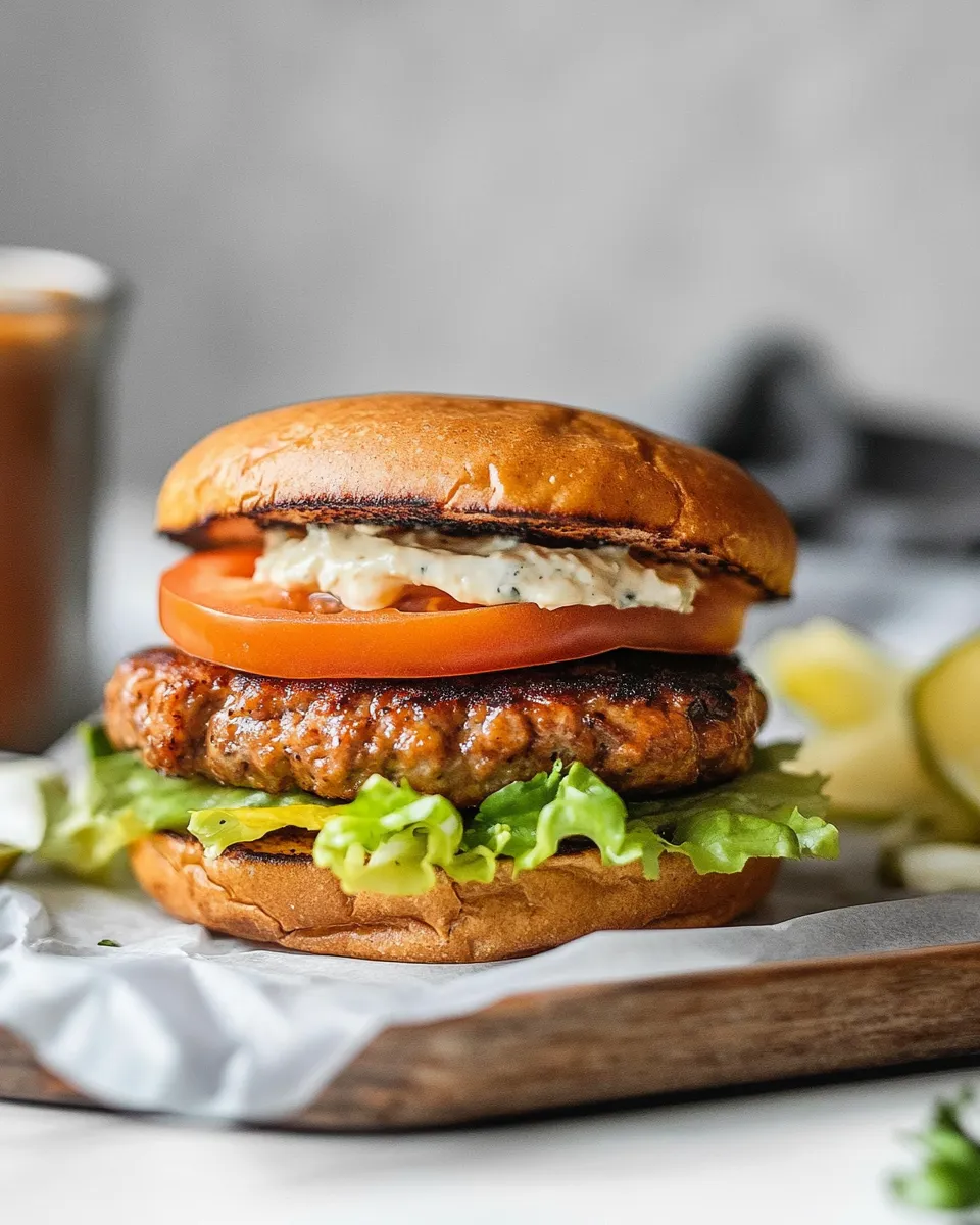 Classic Turkey Burgers dish photo