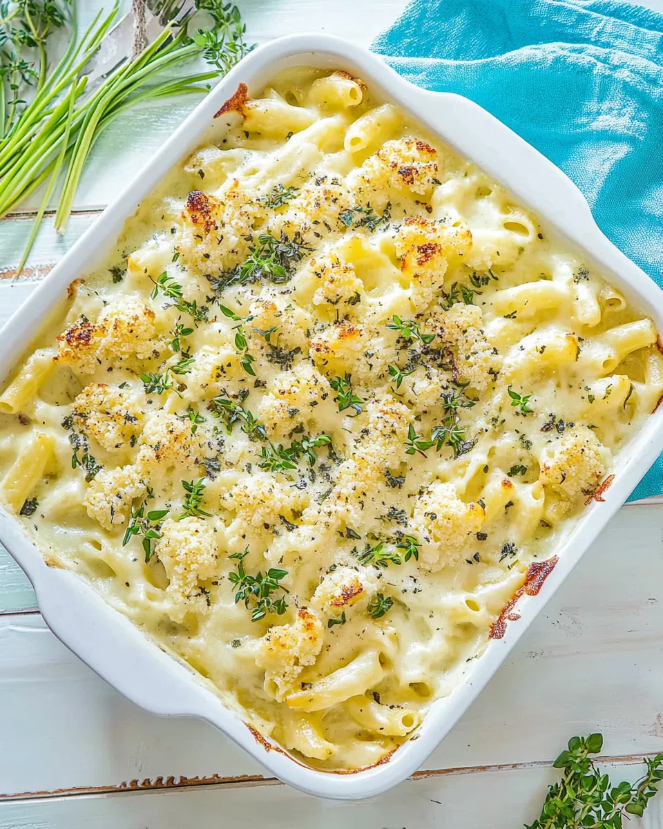 Easy Vegan Cauliflower Mac and Cheese recipe image