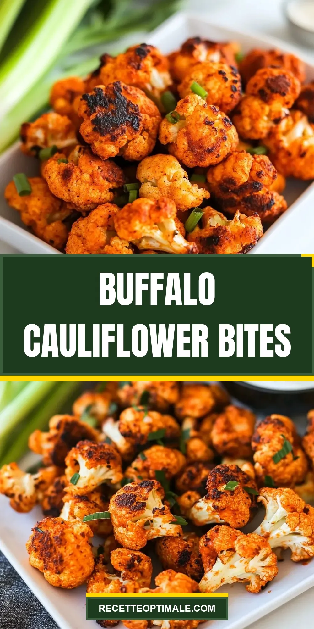 The Best Buffalo Cauliflower Bites